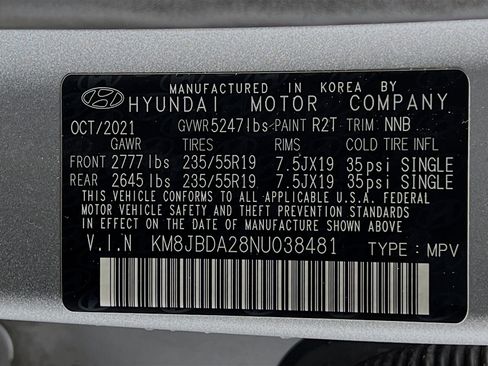 Used 2022 Hyundai Tucson SEL AWD/4WD image 28