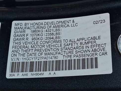 Used 2023 Honda Accord LX image 24