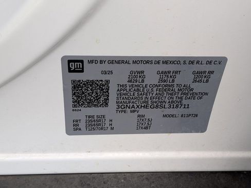 Used 2025 Chevrolet Equinox LT image 16