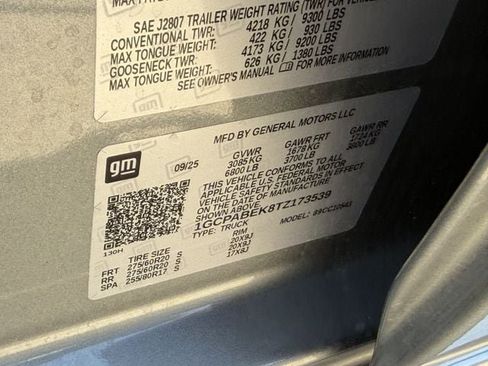 Used 2026 Chevrolet Silverado 1500 Custom RWD image 26
