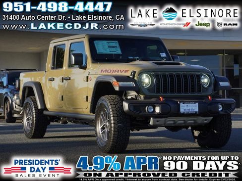 New 2026 Jeep Gladiator Mojave image 1