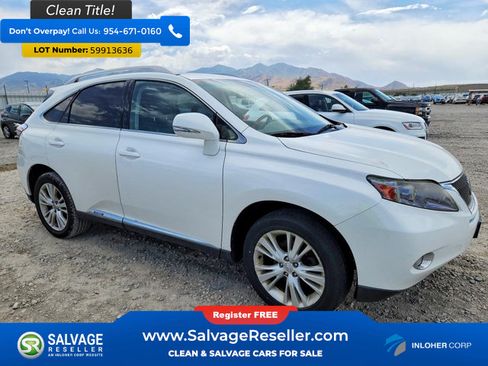 Used 2011 Lexus RX 450h AWD w/ Premium Pkg image 5
