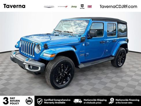 Used 2023 Jeep Wrangler Unlimited Sahara w/ Cold Weather Group image 1