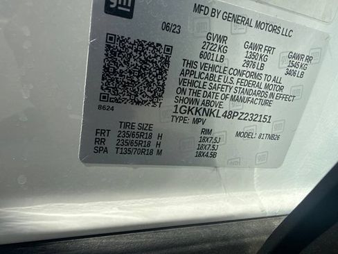 Used 2023 GMC Acadia SLE FWD image 9