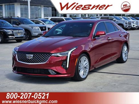 Used 2023 Cadillac CT4 Premium Luxury w/ Technology Package RWD image 1