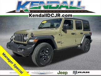 Certified 2025 Jeep Wrangler Unlimited Sport AWD/4WD 360° Tour