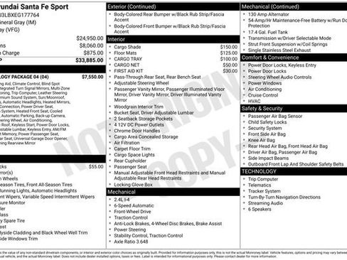 Used 2014 Hyundai Santa Fe Sport w/ Technology Package 04 FWD image 57