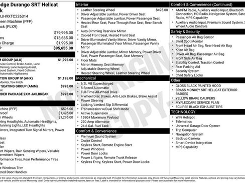 New 2026 Dodge Durango SRT Hellcat w/ Premium Group image 2