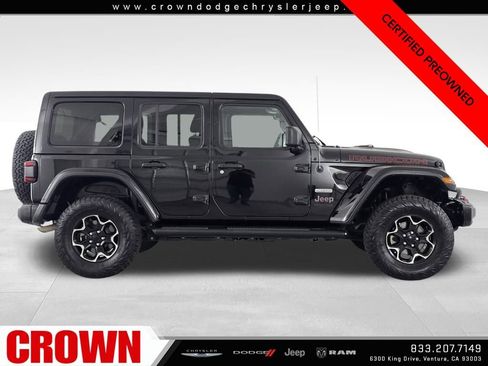 Certified 2020 Jeep Wrangler Unlimited Rubicon w/ Quick Order Package 28Y Recon image 8