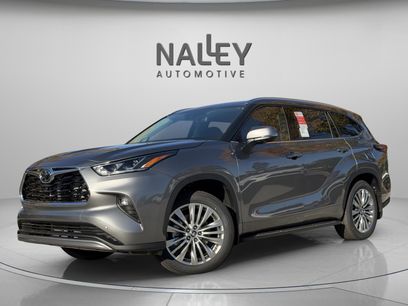 New 2025 Toyota Highlander Platinum