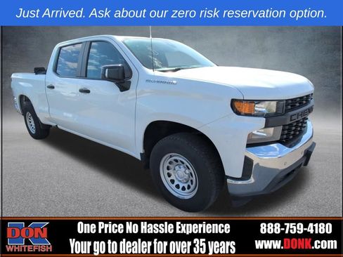 Used 2021 Chevrolet Silverado 1500 W/T w/ WT Safety Package AWD/4WD image 1