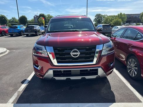 Used 2024 Nissan Armada Platinum w/ Captain's Chairs Package AWD/4WD image 2
