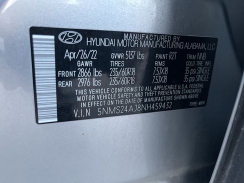 Used 2022 Hyundai Santa Fe SEL image 10