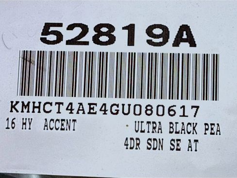 Used 2016 Hyundai Accent SE FWD image 30