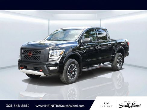 Used 2024 Nissan Titan PRO-4X w/ Off Road Protection Package AWD/4WD image 1