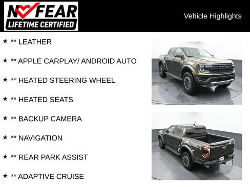 Used 2025 Ford Ranger Raptor AWD/4WD image 2