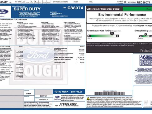 Used 2024 Ford F250 Lariat w/ Lariat Ultimate Package AWD/4WD image 36