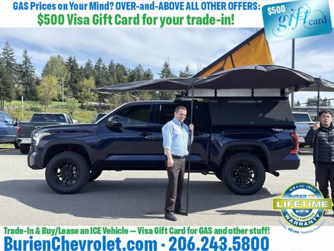 Used 2025 Toyota Tundra Limited w/ TRD Off-Road Package AWD/4WD image 11