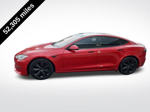 Used 2021 Tesla Model S Plaid AWD/4WD image 2