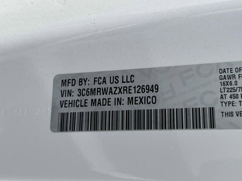 New 2024 RAM ProMaster 3500 w/ Delivery Van Package image 34