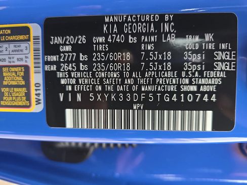 New 2026 Kia Sportage EX w/ EX Panorama Roof Package image 39