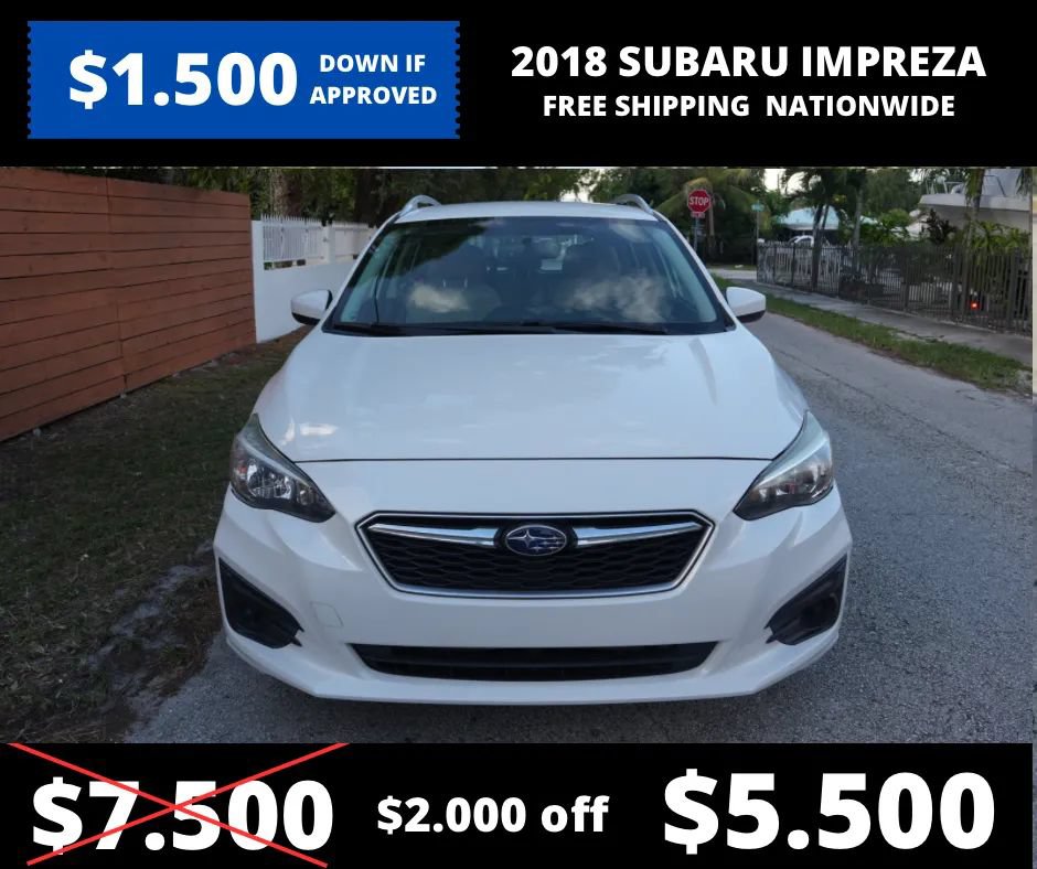 Used 2018 Subaru Impreza 2.0i Premium AWD/4WD image 2