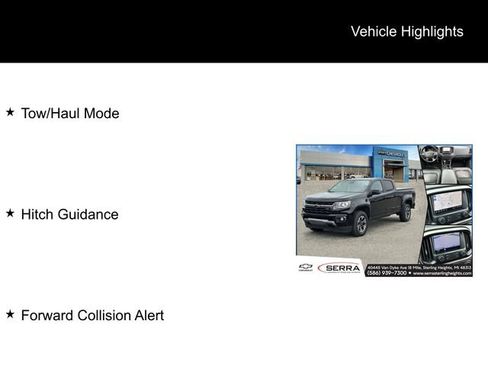 Used 2022 Chevrolet Colorado Z71 w/ Safety Package AWD/4WD image 5