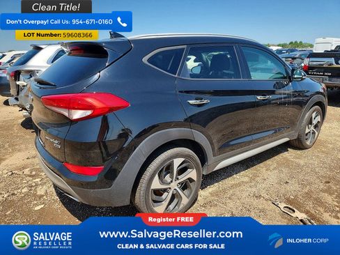 Used 2017 Hyundai Tucson Limited w/ Cargo Package AWD/4WD image 4