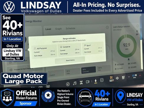 Used 2022 Rivian R1T Adventure AWD/4WD image 27