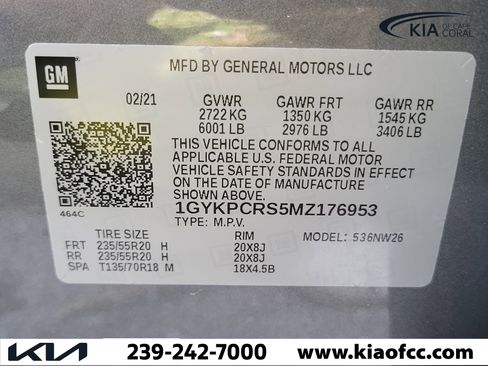 Used 2021 Cadillac XT6 Premium Luxury image 32