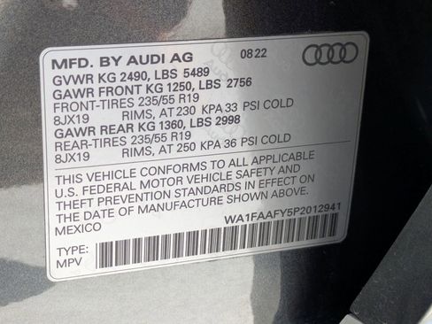 Used 2023 Audi Q5 2.0T Prestige w/ Prestige Package AWD/4WD image 17