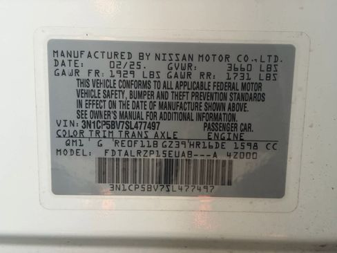 Certified 2025 Nissan Kicks Play S image 26