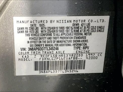 New 2026 Nissan Kicks SR w/ SR Premium Package image 27