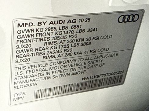 Certified 2026 Audi Q7 3.0T Premium Plus w/ Premium Plus Package AWD/4WD image 35