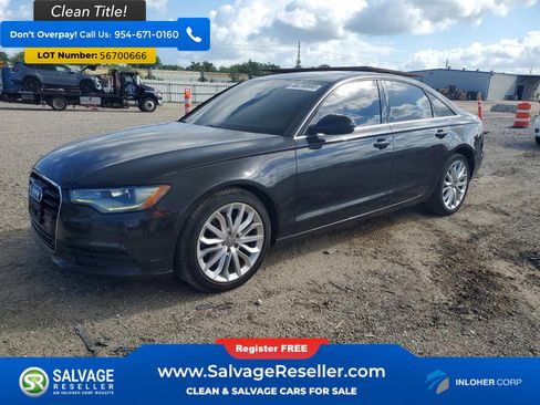 Used 2014 Audi A6 2.0T Premium Plus w/ Premium Plus Package AWD/4WD image 1