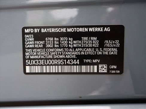 Used 2024 BMW X5 M60i w/ Executive Package AWD/4WD image 30