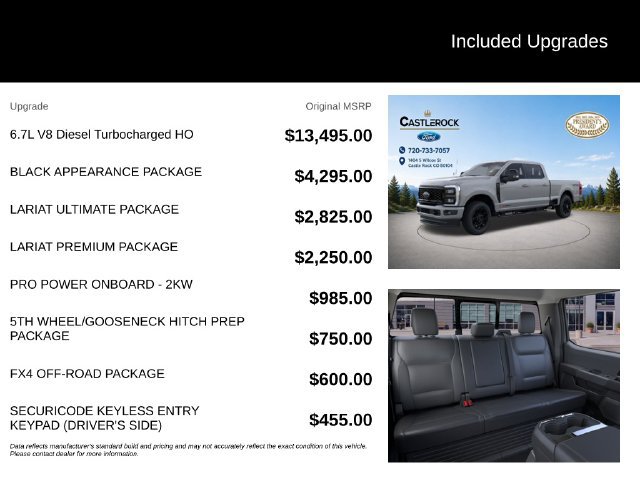 New 2026 Ford F350 Lariat w/ Black Appearance Package AWD/4WD image 5