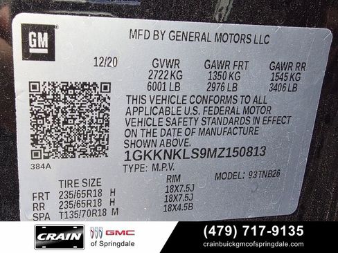 Used 2021 GMC Acadia SLE w/ Driver Convenience Package FWD image 33