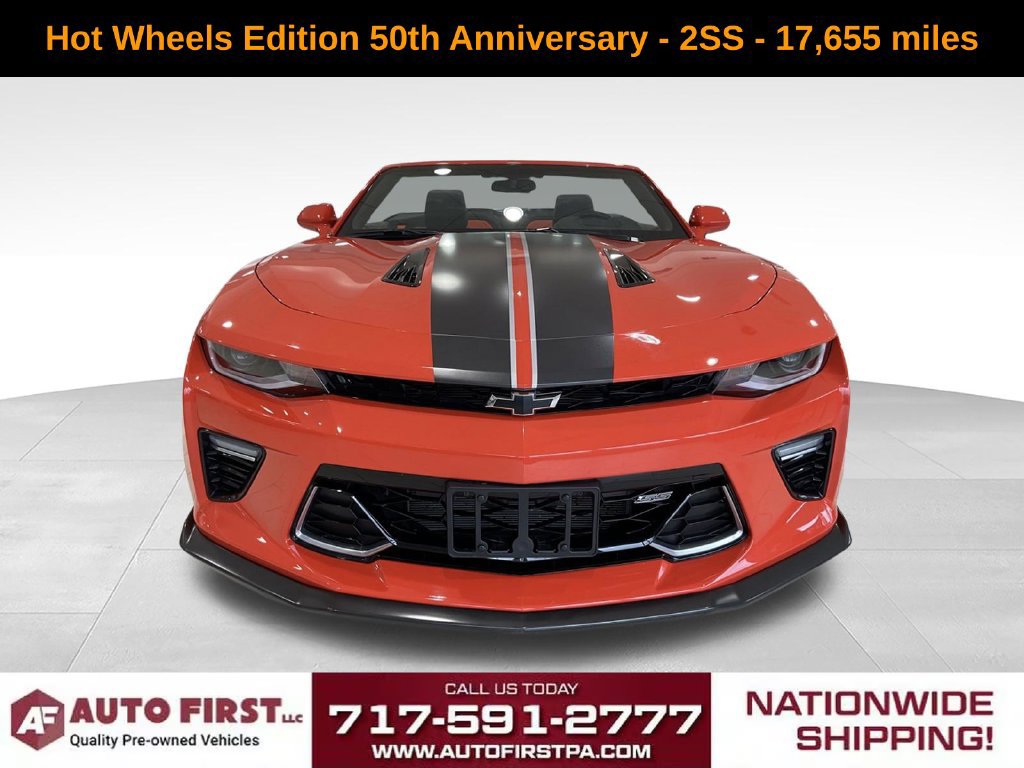 Used 2018 Chevrolet Camaro SS w/ Hot Wheels Edition RWD image 2