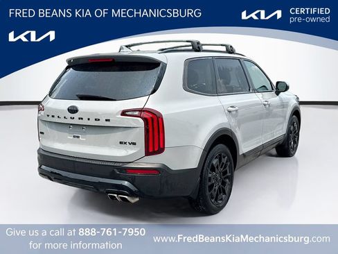 Certified 2021 Kia Telluride EX w/ EX Premium Package AWD/4WD image 7