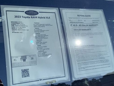 Used 2023 Toyota RAV4 XLE w/ Convenience Package AWD/4WD image 38