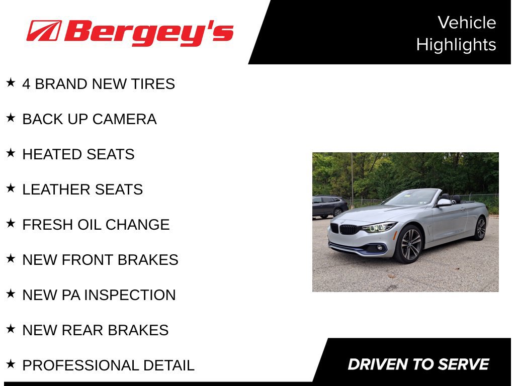Used 2020 BMW 430i xDrive Convertible w/ Convenience Package AWD/4WD image 4