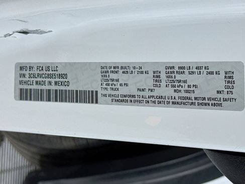 Used 2025 RAM ProMaster 2500 w/ Convenience Group FWD image 59