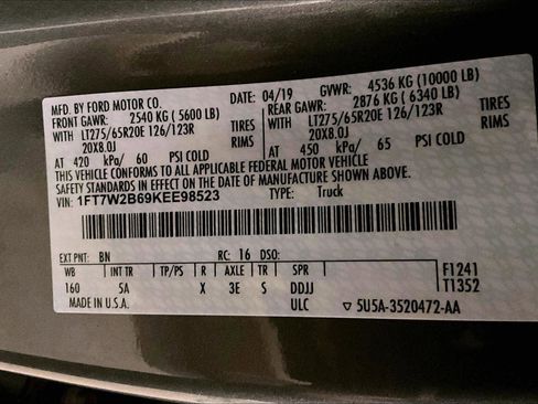 Used 2019 Ford F250 Lariat w/ Lariat Ultimate Package image 33