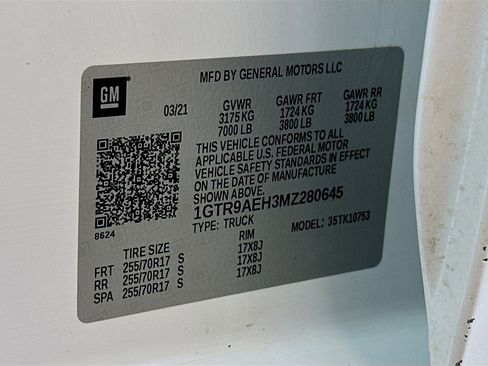 Used 2021 GMC Sierra 1500 4x4 Double Cab w/ Fleet Convenience Package image 29