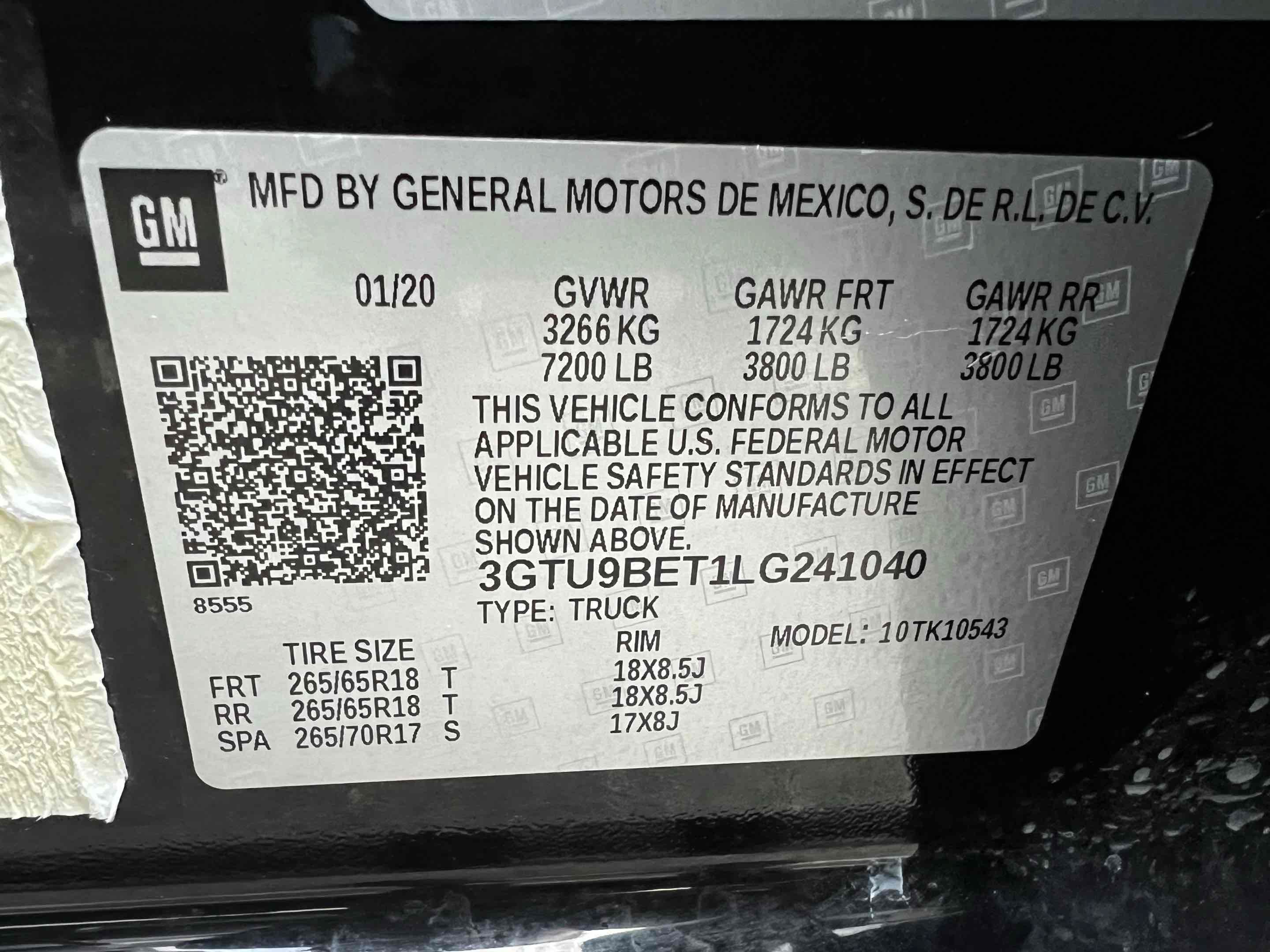 Used 2020 GMC Sierra 1500 SLE w/ SLE Value Package AWD/4WD image 9