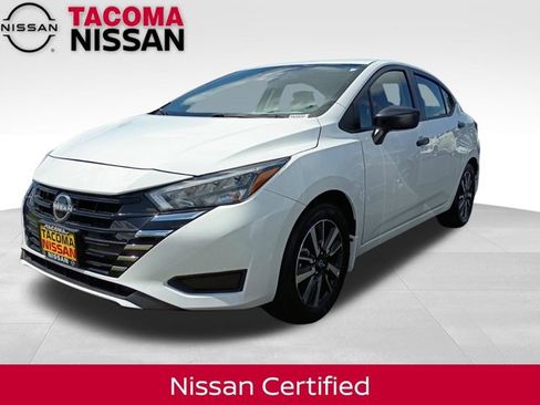 Certified 2025 Nissan Versa S w/ S Plus Package FWD image 1
