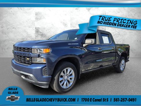 Used 2022 Chevrolet Silverado 1500 Custom RWD image 1