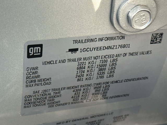 Certified 2022 Chevrolet Silverado 1500 RST w/ Rally Edition AWD/4WD image 25