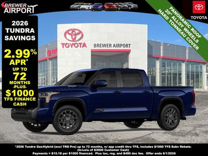 New 2026 Toyota Tundra Platinum